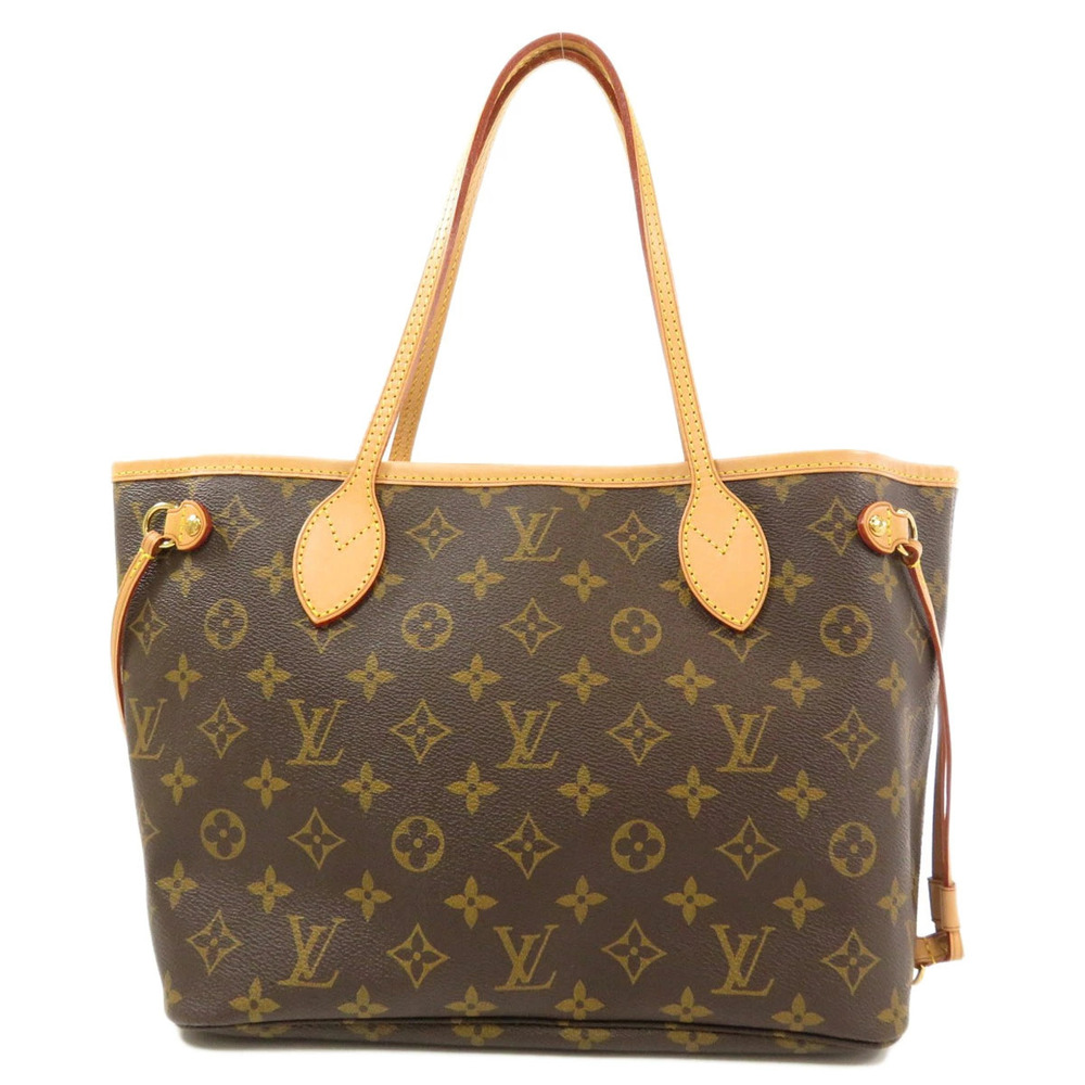 Louis Vuitton Bag Monogram Canvas Neverfull Tote Brown